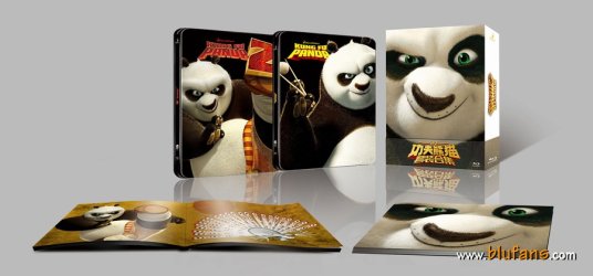 Kung Fu Panda 1+2 (3D+2D Blu-ray SteelBook) (Blufans Exclusive #18-#19) [China].jpg