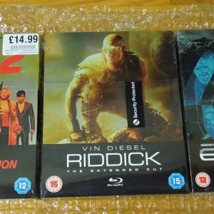 RED 2 + Riddick + Ender's Game UK HMV