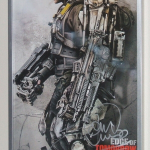Tom Cruise signed EoT poster