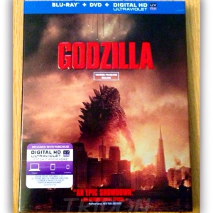 Godzilla (2014) Blu-ray w/ slipcover [CAN]