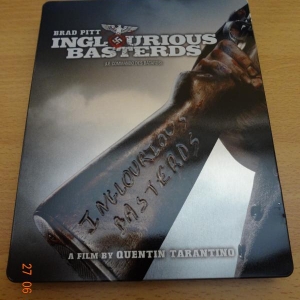 Inglourious Basterds Debossed CA Steelbook Front