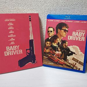 Baby Driver bluray slipcover (Japan)