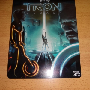 Tron Legacy 3D German Steelbook Front