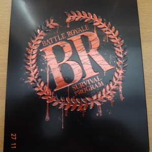 Battle Royale Play.com Exclusive Embossed Steelbook Front