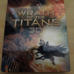 Wrath Of The Titans 3D HMV Exclusive Steelbook Front