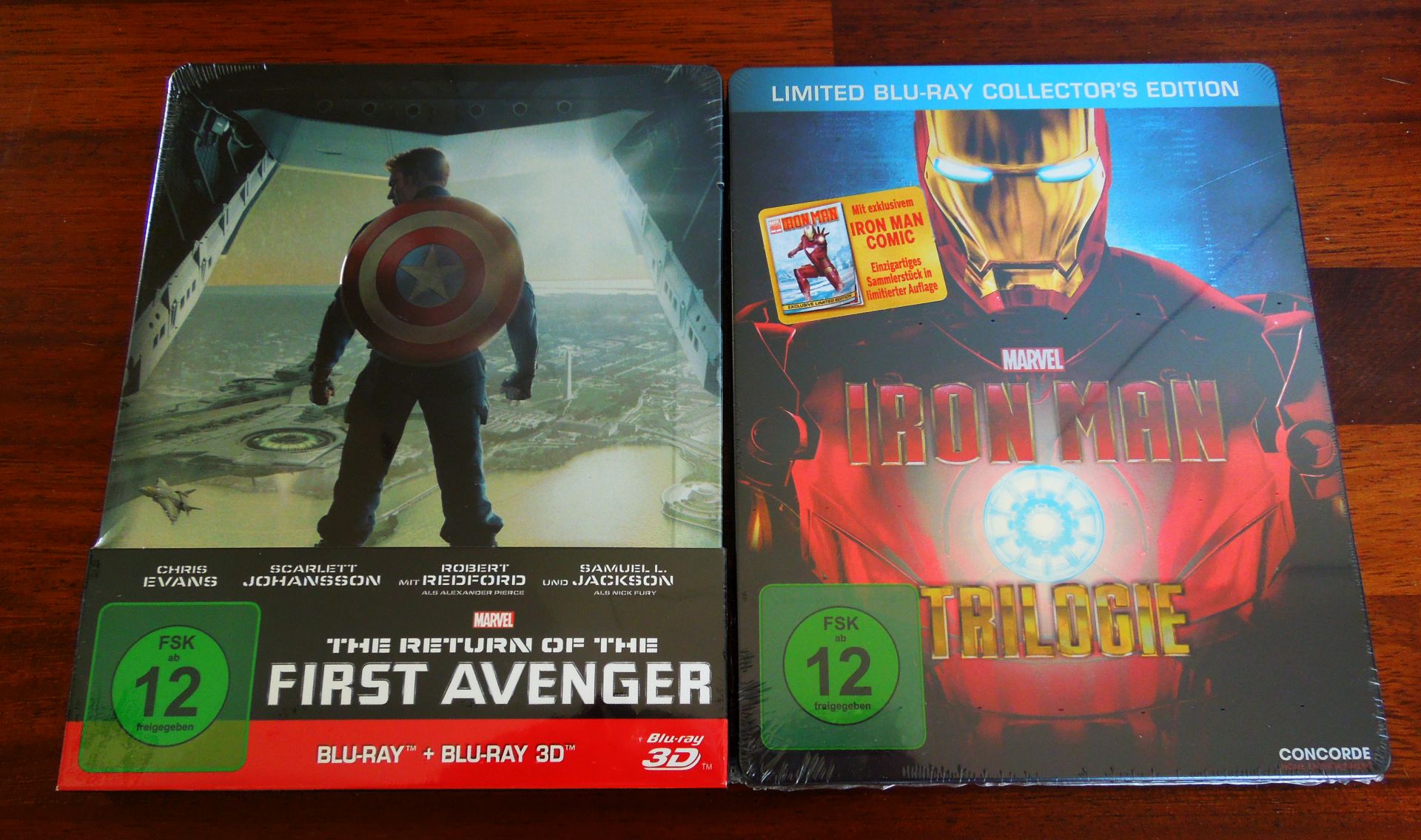 CA2 DE + Iron-man Trilogy DE