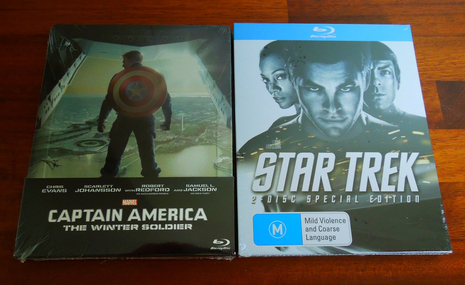 Captain America: WS Nordic + Star Trek Metal Slip Australia