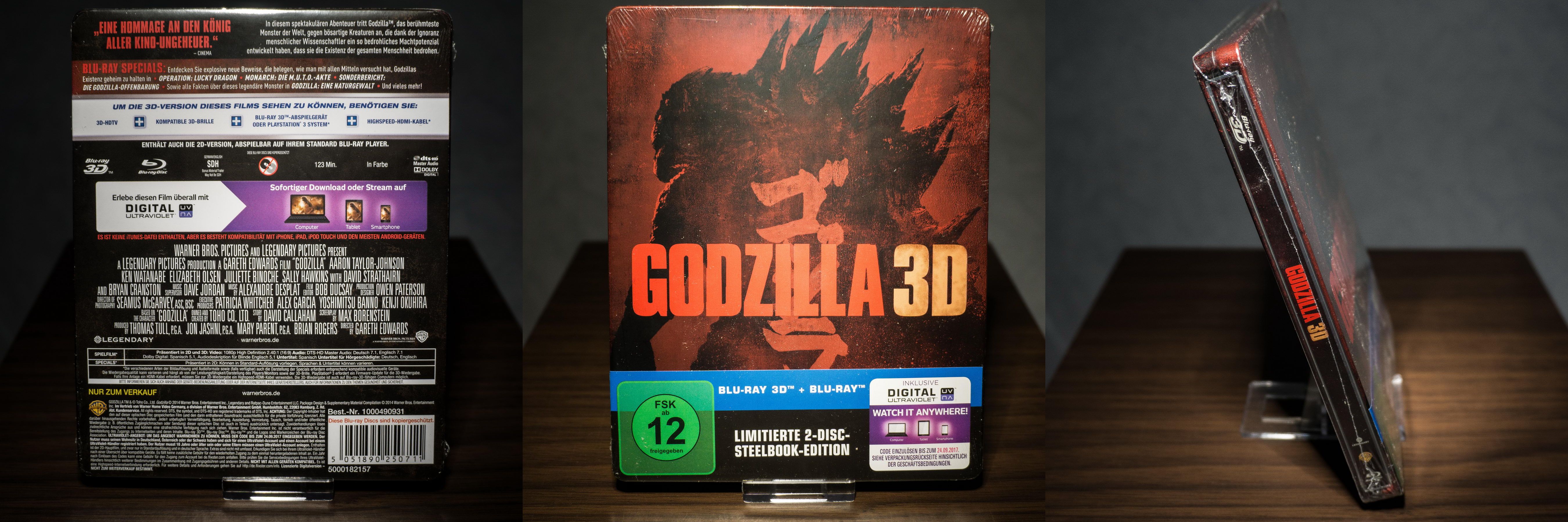 Godzilla 3D Germany Amazon