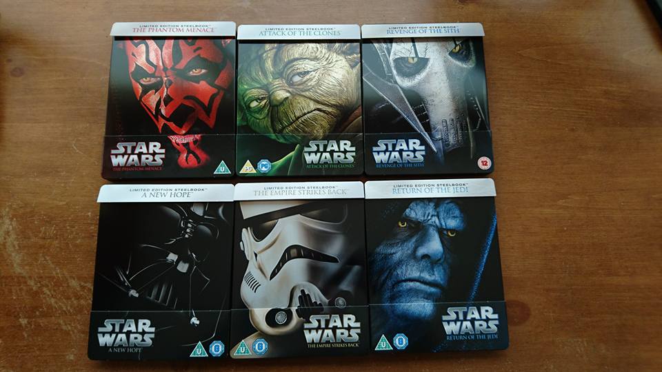 Star Wars UK Steelbooks