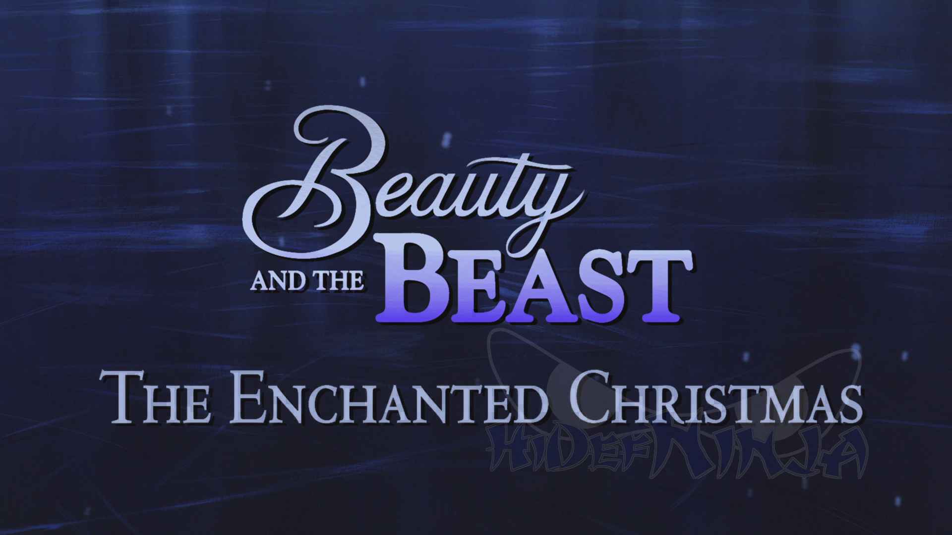 Beauty and the Beast the Enchanted Christmas Blu-ray