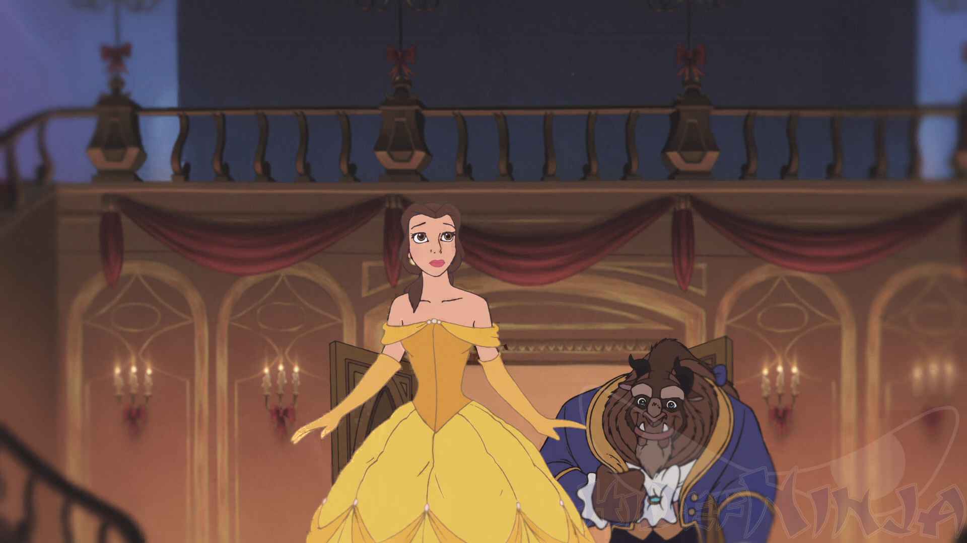 Beauty and the Beast the Enchanted Christmas Blu-ray