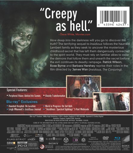 Insidious 2 (Back)
