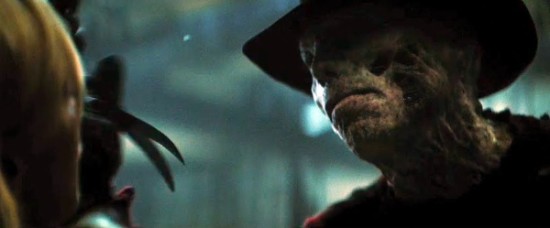 Jackie Earle Haley as Freddy Krueger in the extremely dark and humorless reboot of A NIGHTMARE ON ELM STREET.