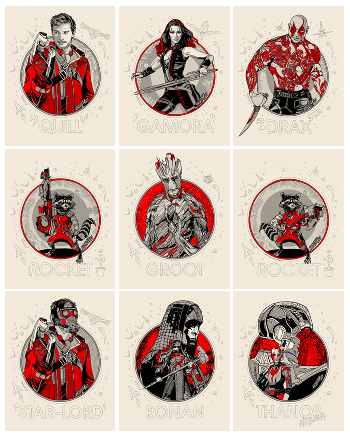 mondo LP random prints