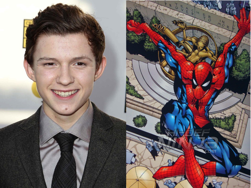 tom holland spiderman