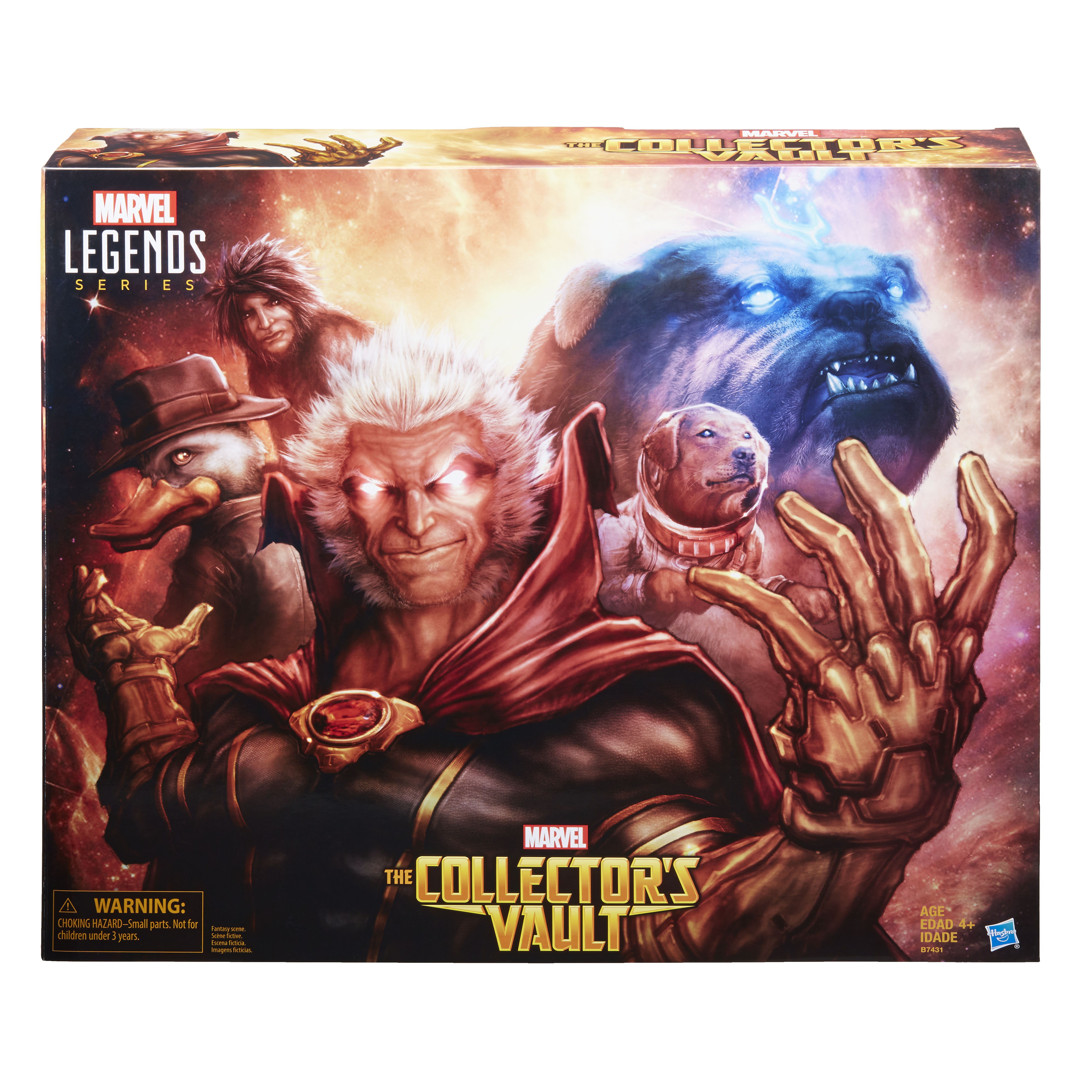 MARVEL THE COLLECTORGÇÖS VAULT LEGENDS SERIES 3.75-Inch Action Figure Set - in pkg1