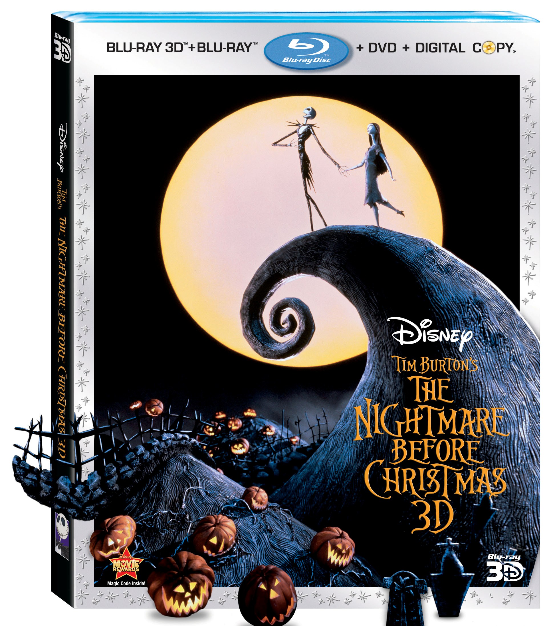 The Nightmare Before Christmas 3D Bluray Review HiDef Ninja Blu