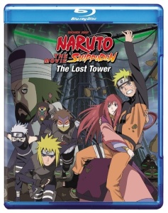Naruto tower blu cover