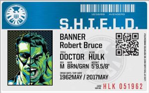 the hulk-grey matter-Sticker