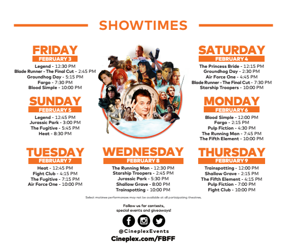 Flashback Showtimes