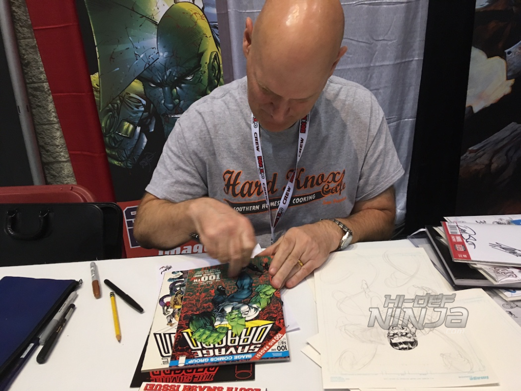 Erik Larsen, Image Comics co-founder and creator of Savage Dragon