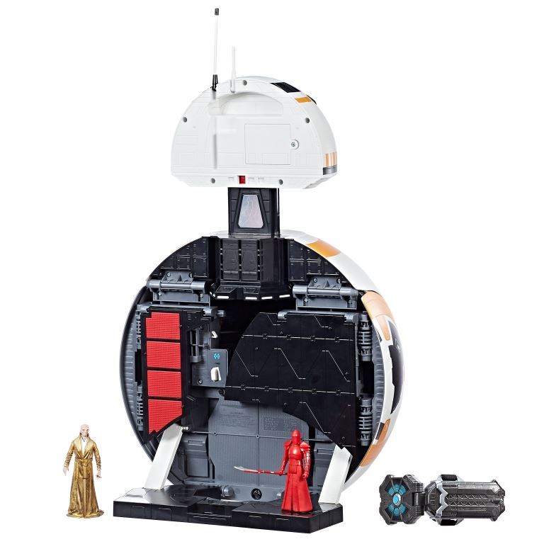 STAR WARS FORCE LINK BB-8 2-IN-1 MEGA PLAYSET (with FORCE LINK WEARABLE BAND) - open