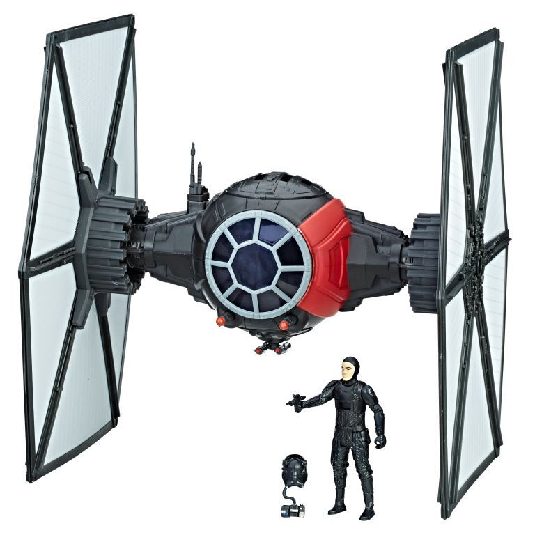 STAR WARS FORCE LINK FIRST ORDER SPECIAL FORCE TIE FIGHTER & FIGURE