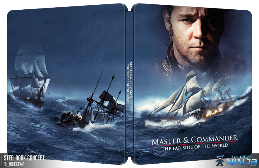 Master and Commander: The Far Side of the World (Blu-ray SteelBook ...