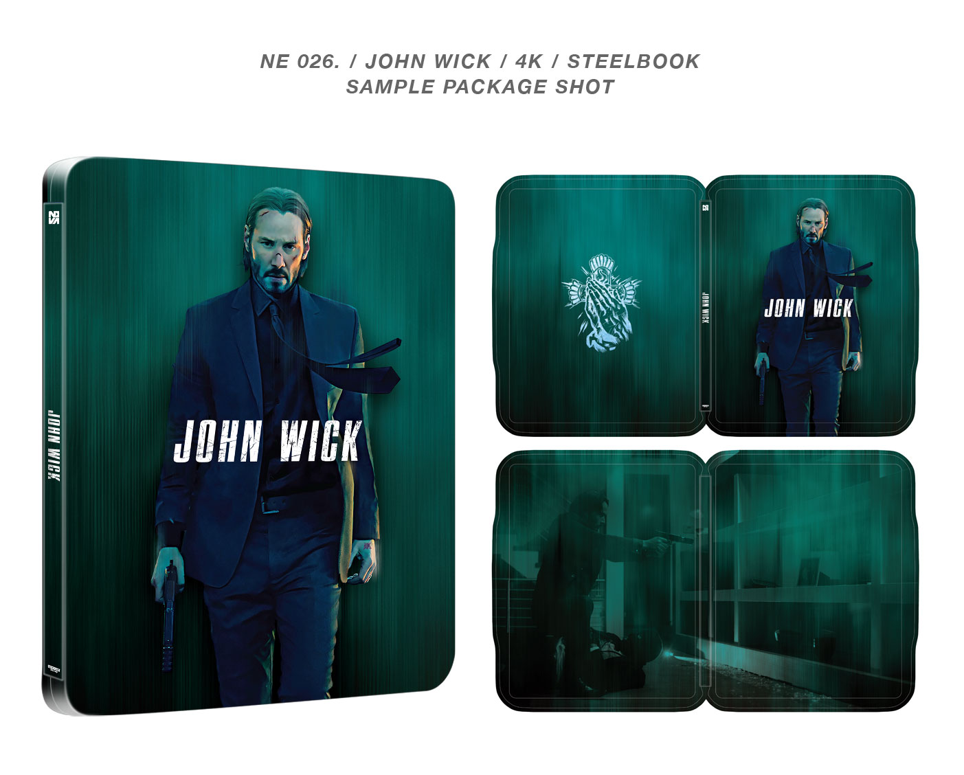 John Wick (4K Blu-ray SteelBook) (Novamedia Exclusive #26) [Korea] | Hi-Def  Ninja - Pop Culture - Movie Collectible Community