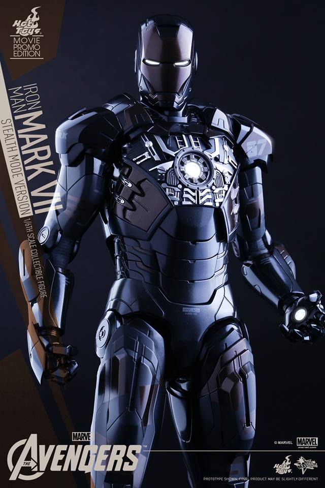 アイアンマン マーク7 ステルスver ホットトイズ Iron Man Mark VII
