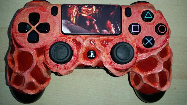 Custom PS4 Controller Jason Voorhees Friday the 13th Mod Sony 
