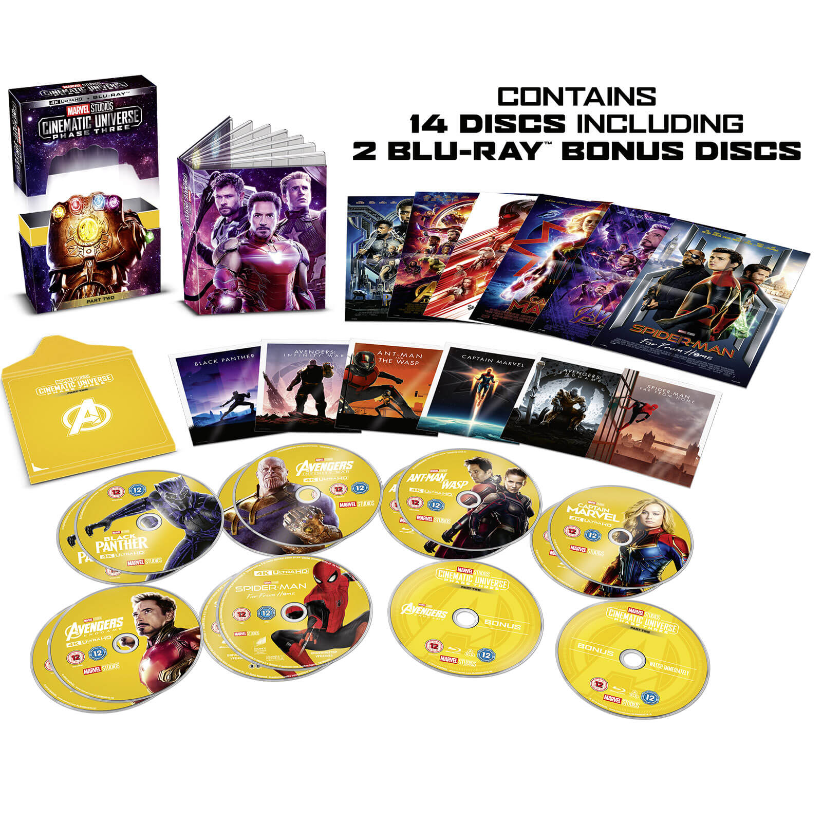 Marvel Studios Collector's Edition Box Set Phase 3 Part