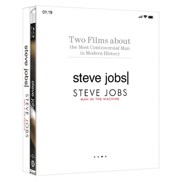 Steve Jobs & Steve Jobs: The Man in the Machine (Blu-ray + DVD