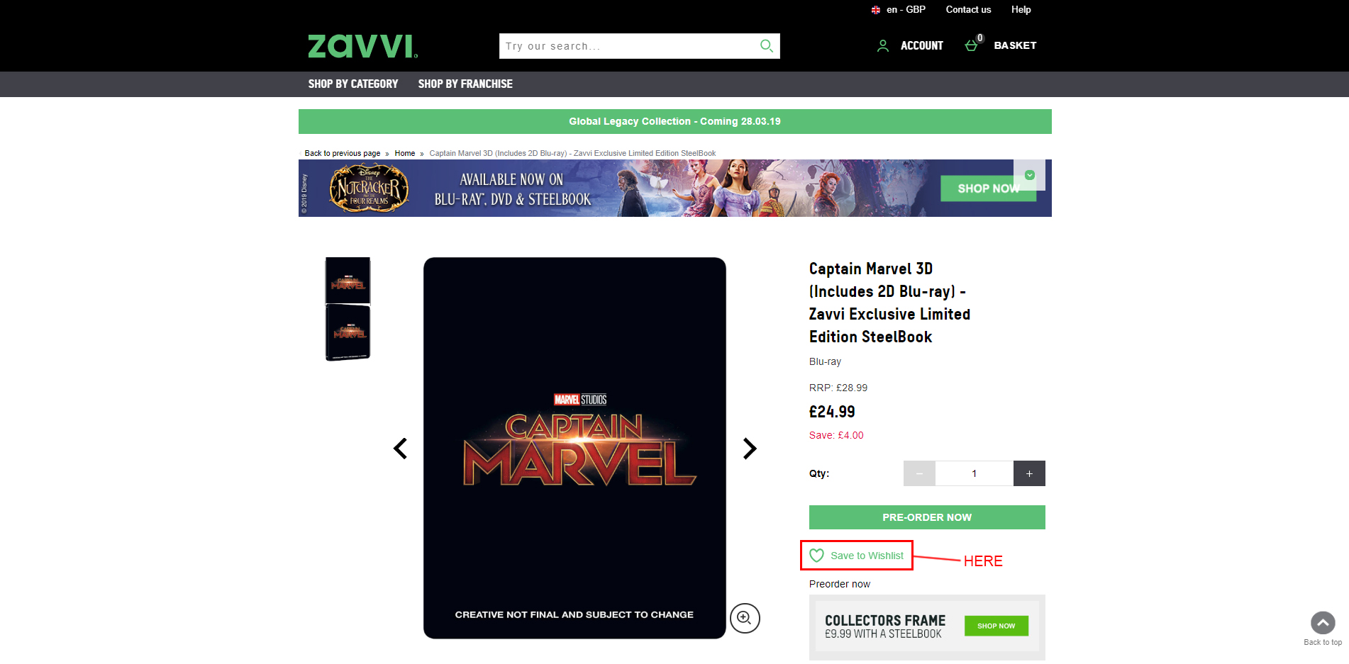 Zavvi - Retailer chat [Europe] | Page 291 | Hi-Def Ninja - Pop Culture - Movie Collectible Community