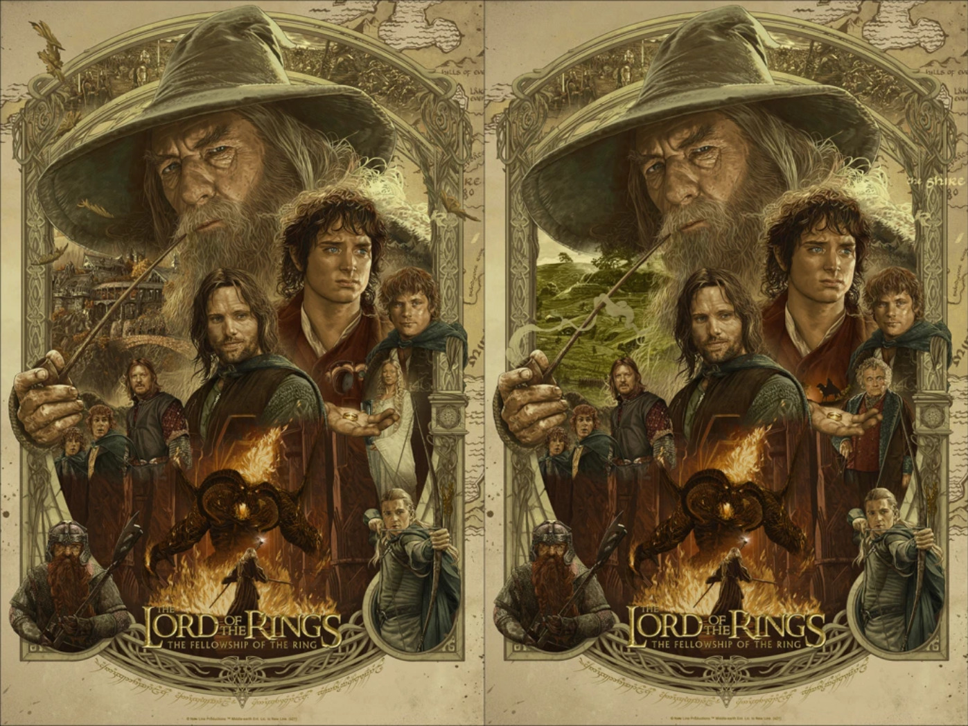 The Lord of the Rings Poster SKU 44475 