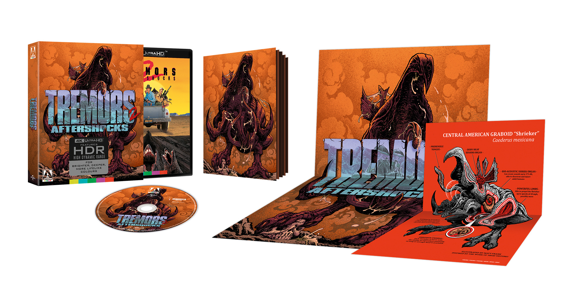 ARROW VIDEO JASON GOES TO HELL 4K UHD Blu-ray Limited Edition Brand New
