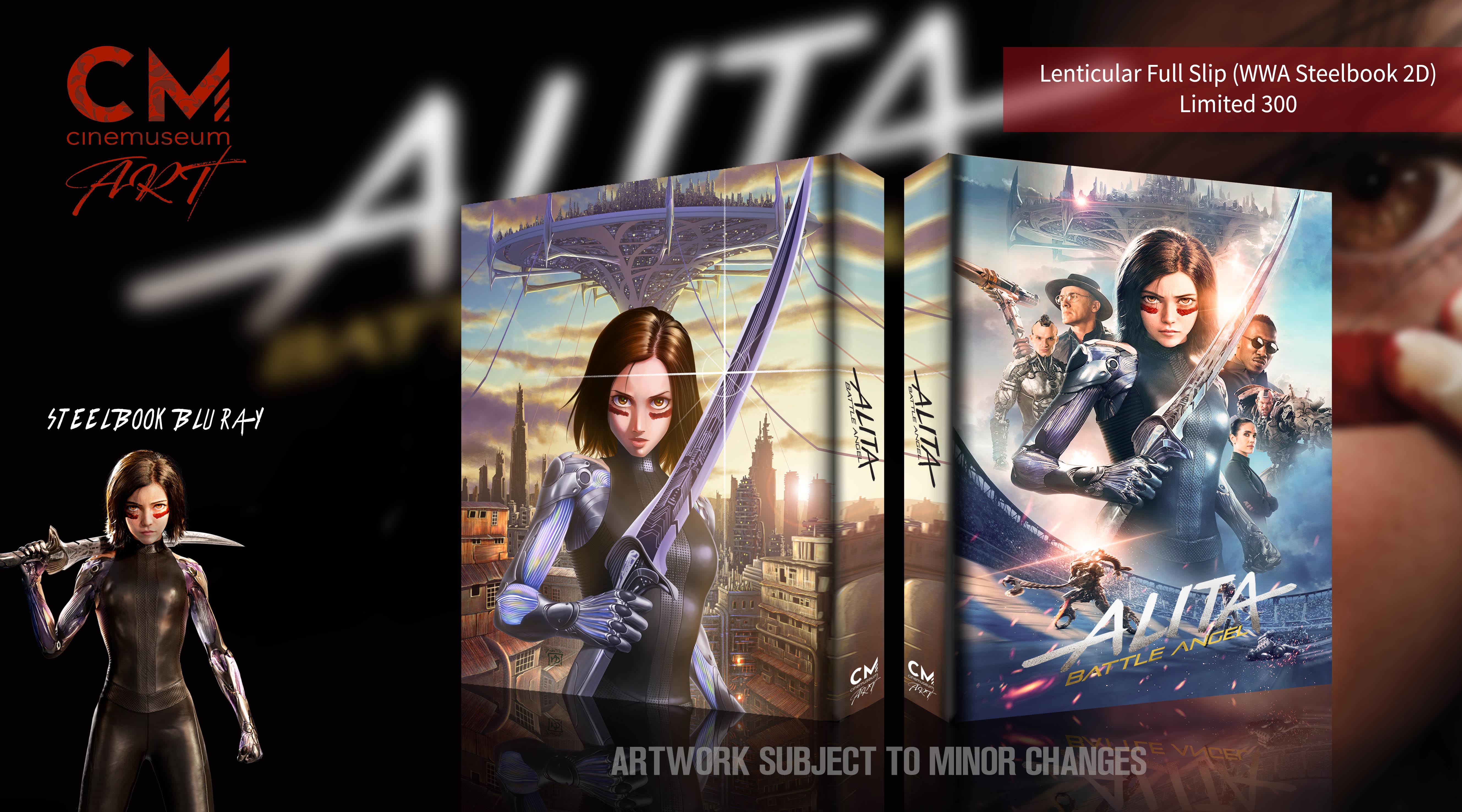 Alita: Battle Angel (Blu-ray SteelBook) (Cine-Museum Art #13 ...