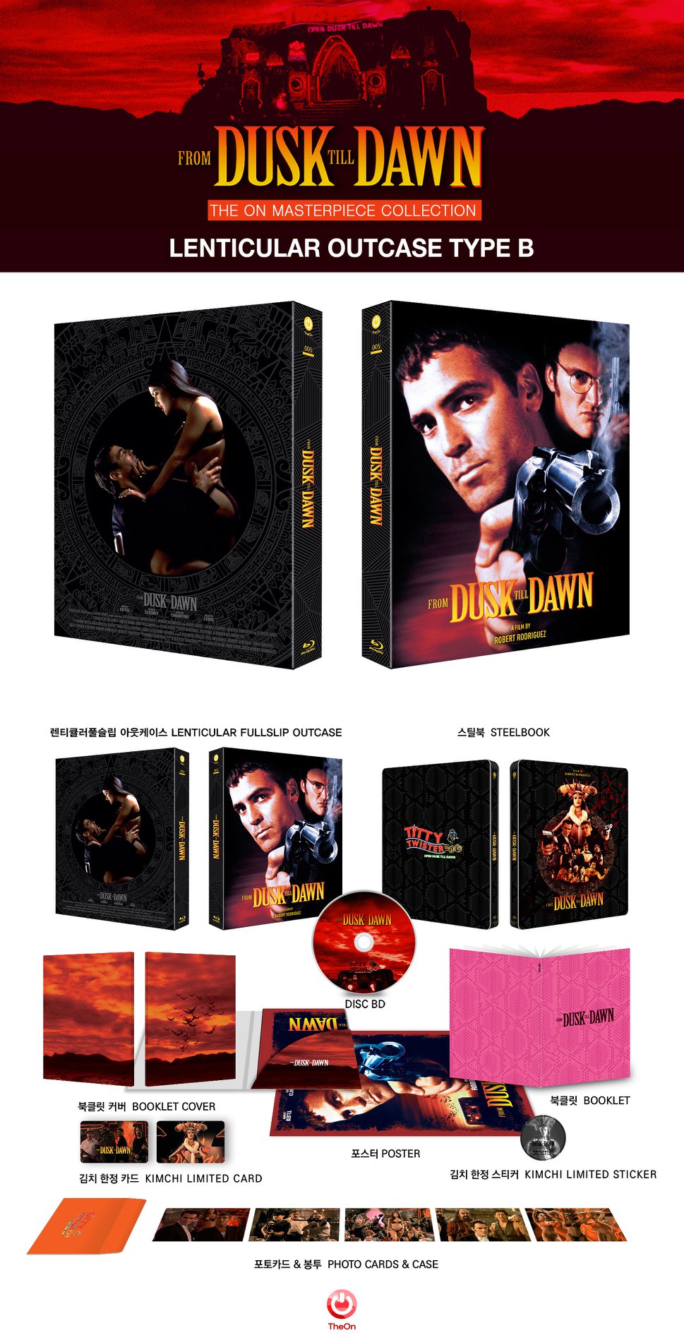 From Dusk Till Dawn (Blu-ray SteelBook) (The On Masterpiece 