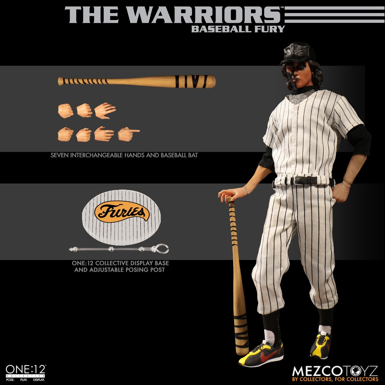 送料無料 mezco the warriors baseball furies 3体セット - 通販