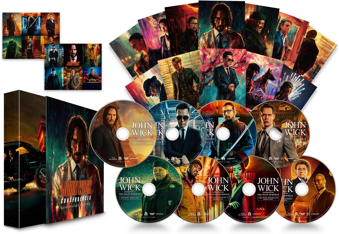 John Wick Quadrilogy Edition (Blu-ray) (Amazon Limited Edition