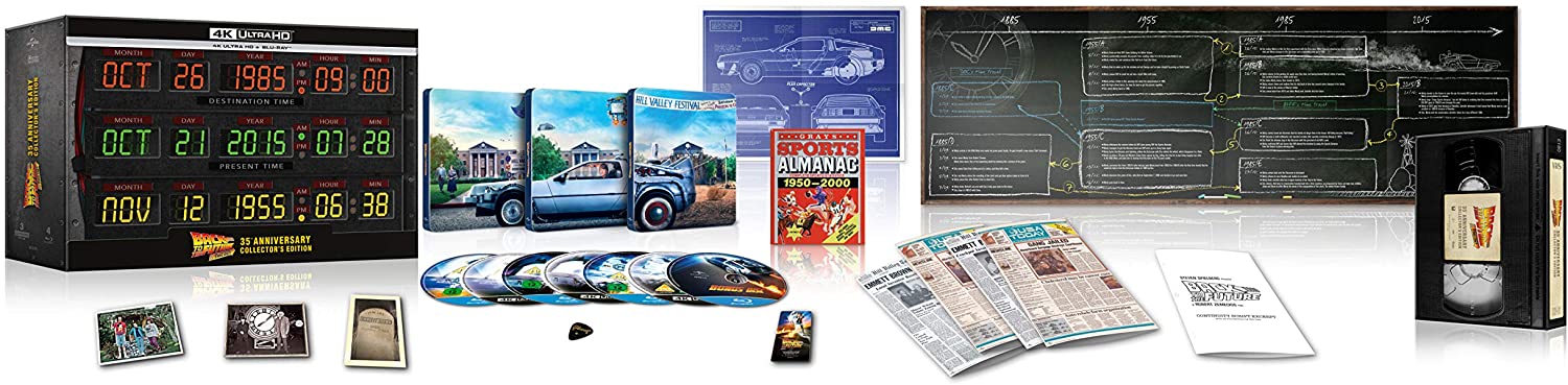 Back To The Future Trilogy - 35th Anniversary (4K+2D Blu-ray 