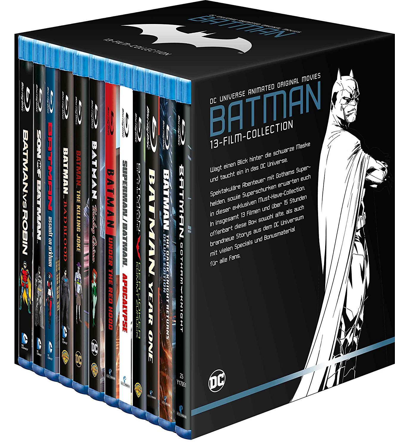DCU Animation Batman Collection (Amazon Exclusive Limited Edition Blu-ray)  [Germany] | Hi-Def Ninja - Pop Culture - Movie Collectible Community