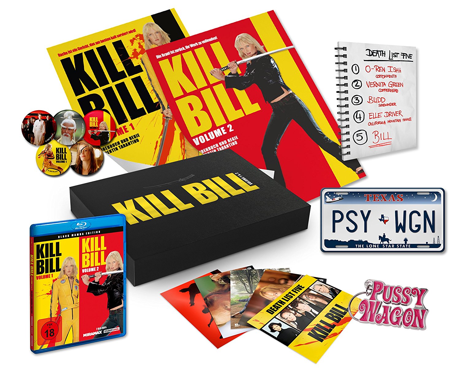 Kill Bill Vol. 1&2 (Limited Black Mamba Edition) [Germany] | Hi