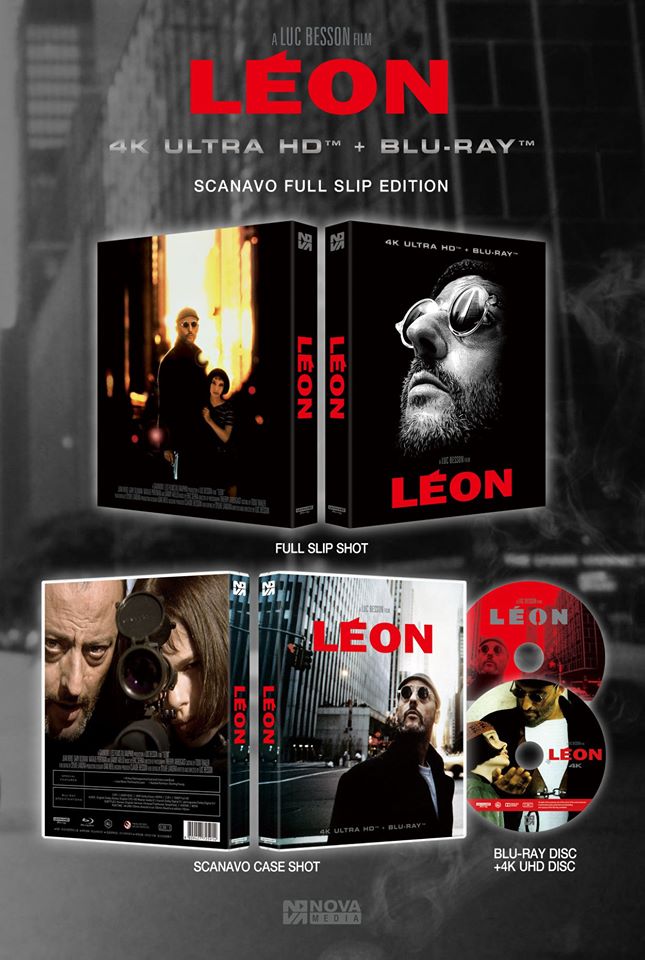 Slipbox - Leon (4K + Blu-ray Slipbox) (Nova Limited Edition 