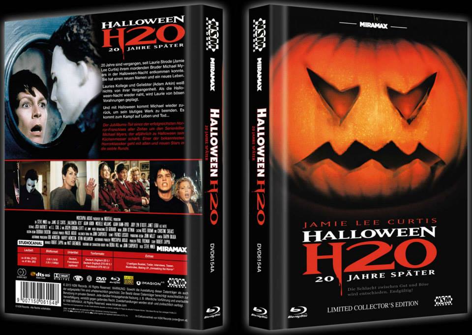 Mediabook - Halloween H20: Twenty Years Later Collector's LE Blu