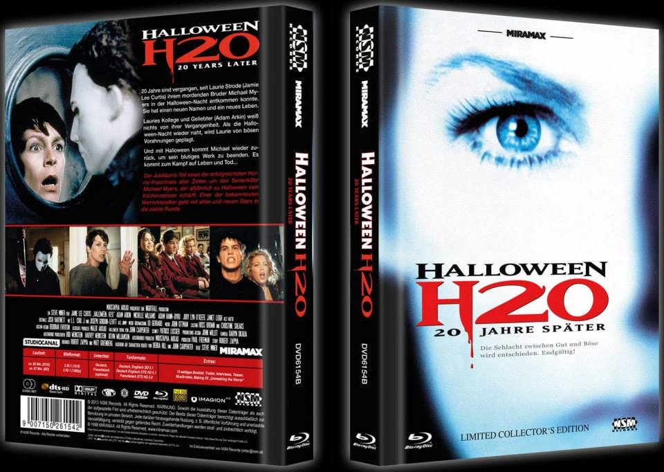 Mediabook - Halloween H20: Twenty Years Later Collector's LE Blu