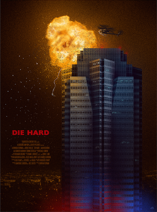 ___ Rabalais art die hard hero complex gallery Movie Posters Yippee Ki-Yay.png