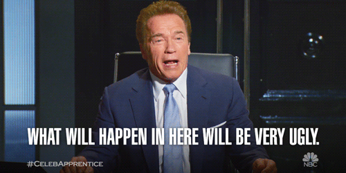 Arnie Speaks About Ugly.gif