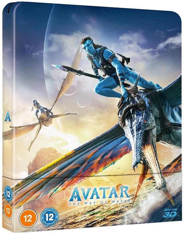 Avatar: The Way of Water (4K+2D Blu-ray & 3D+2D Blu-ray SteelBooks) (HMV  Exclusive) [UK]