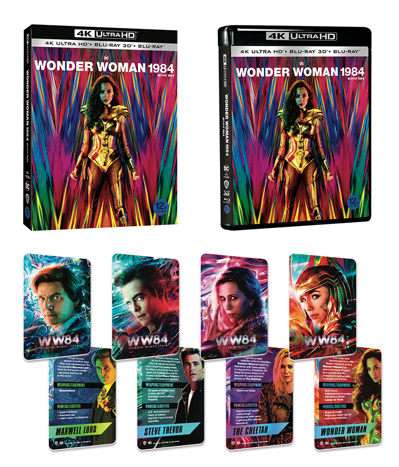 Slipbox Wonder Woman 1984 4k 3d 2d Blu Ray Slipbox Korea Hi Def Ninja Pop Culture Movie Collectible Community